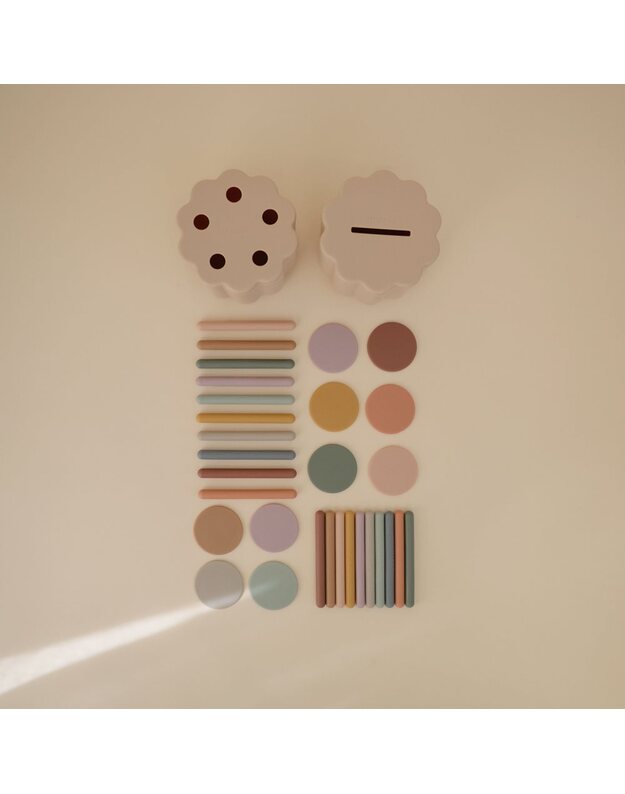 Mushie coin & tube sorting set 1
