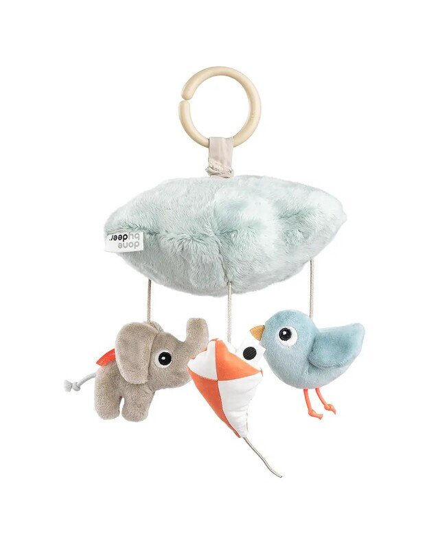 Done by Deer muzikinė karuselė Playground, mėlyna