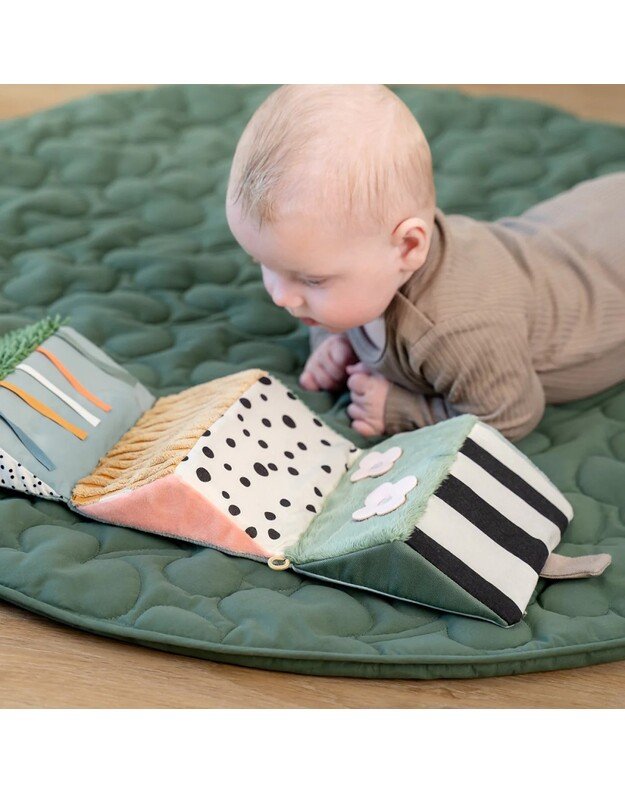 Done by Deer sensorinis išlankstomas lavinamasis žaislas su veidrodžiu Tiny Farm 6