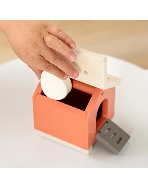 Done by Deer medinis žaislų rinkinys Tiny Farm Clucky 4