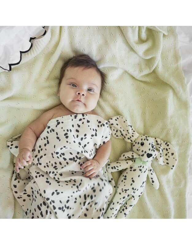 Elodie Details bambukinis muslino pledukas Dalmatian Dots 1