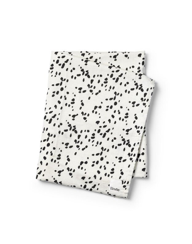 Elodie Details bambukinis muslino pledukas Dalmatian Dots
