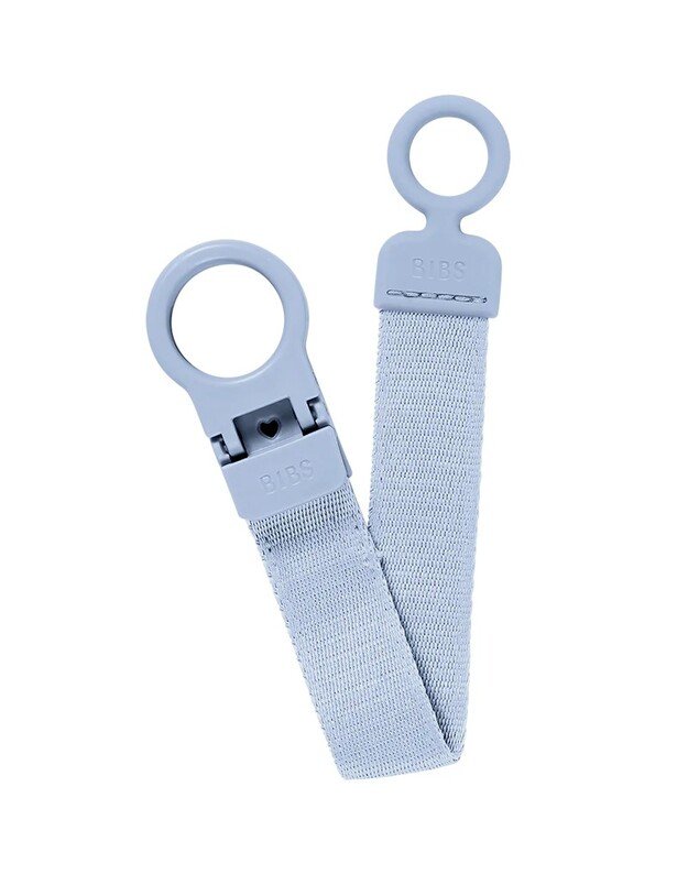 BIBS čiulptuko laikiklis Loop Dusty Blue, melsvas