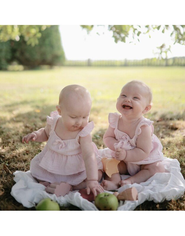 Mushie silikoniniai vonios žaislai Princess, 4 vnt. 5