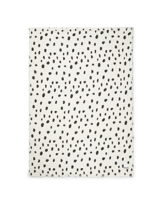 Elodie Details minkštas medvilninis užklotas Dalmatian Dots Grande 4