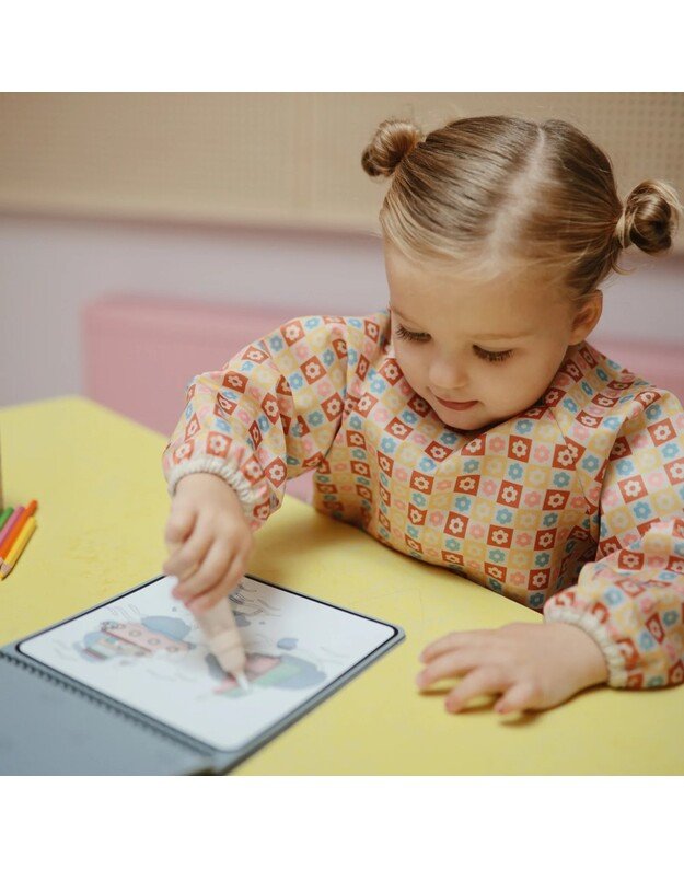 Mushie daugkartinė vandens spalvinimo knygelė Vehicles 2