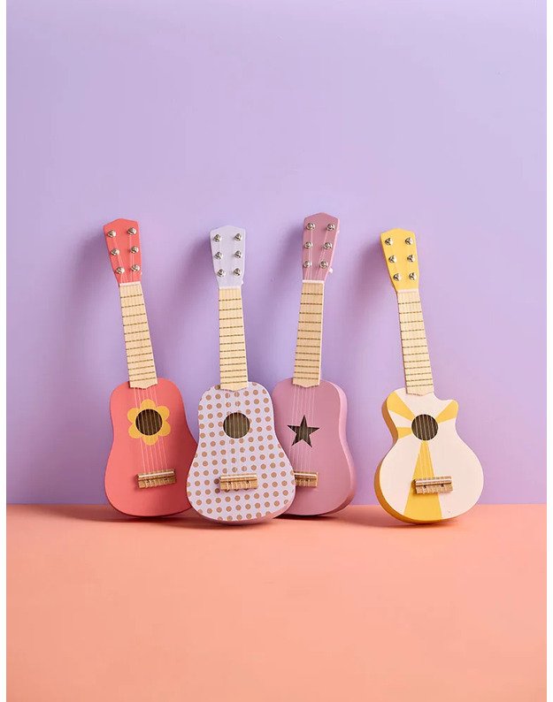 Kid's Concept vaikiška gitara Dark Pink, rožinė 3
