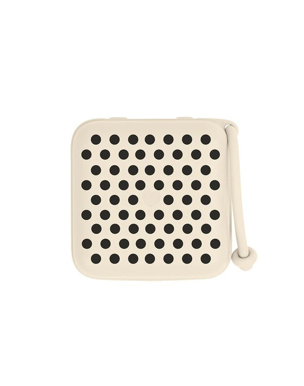 BIBS Studio čiulptukų laikymo (sterilizavimo) dėžutė Polka Dot - Ivory / Black