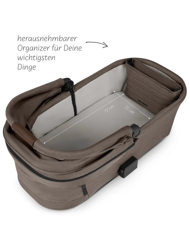 ABC Design Salsa 5 Air 2in1 vežimėlis Nature, rudas