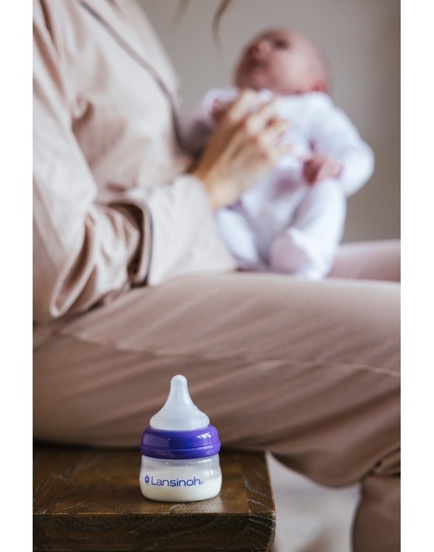 Lansinoh maitinimo buteliukas su žinduku, 60 ml