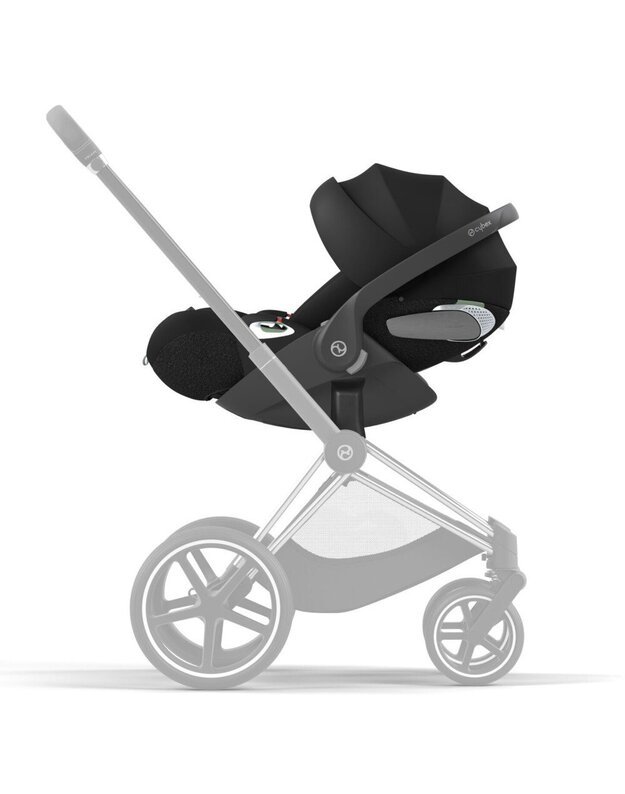 Autokėdutė Cybex Cloud T i-Size 45-87cm, Sepia Black, juoda