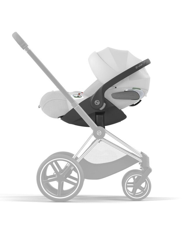 Autokėdutė Cybex Cloud T i-Size 45-87cm, PLUS Platinum White, balta