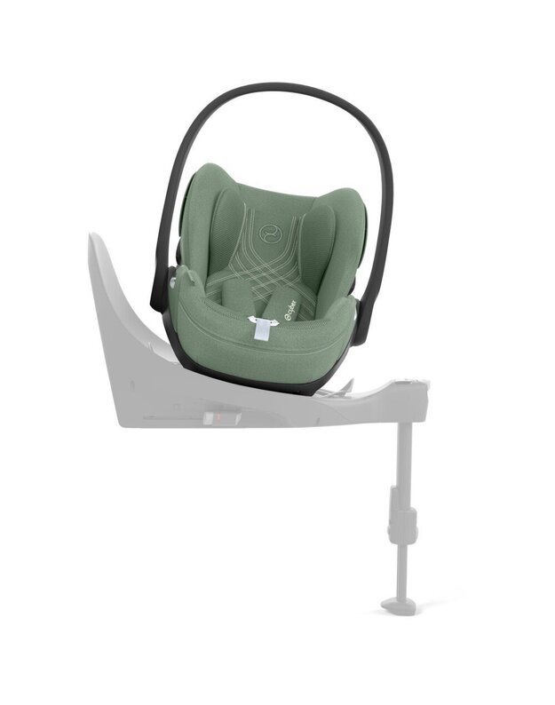 Autokėdutė Cybex Cloud T i-Size 45-87cm, PLUS Leaf Green, žalia