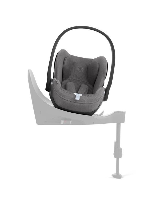 Autokėdutė Cybex Cloud T i-Size 45-87cm, PLUS Mirage Grey, pilka