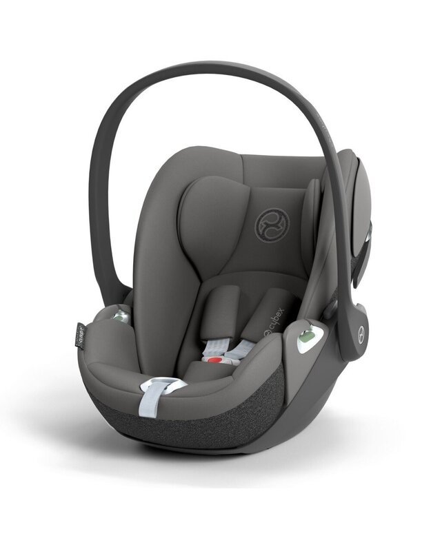 Autokėdutė Cybex Cloud T i-Size 45-87cm, Mirage Grey, pilka