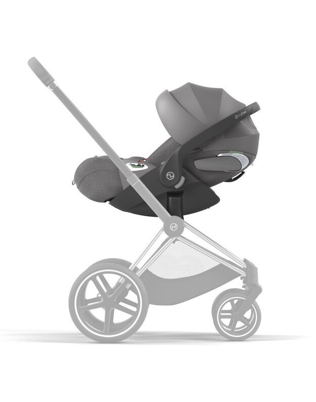 Autokėdutė Cybex Cloud T i-Size 45-87cm, PLUS Mirage Grey, pilka