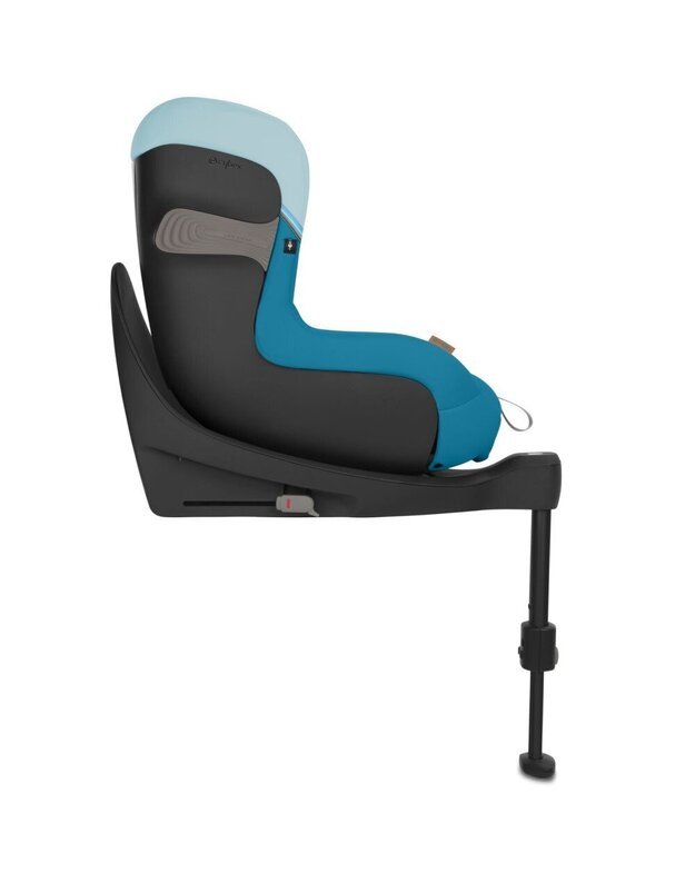 Autokėdutė Cybex Sirona S2 i-Size Beach Blue, žydra