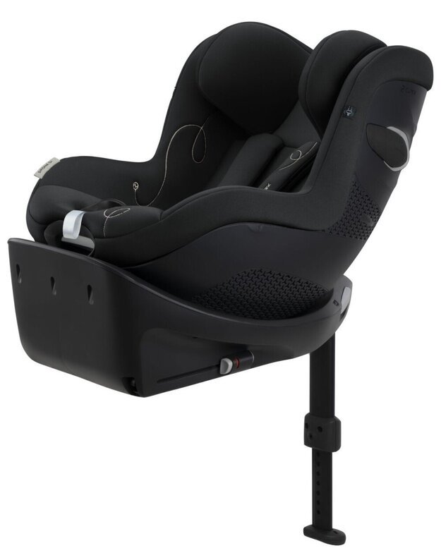 Autokėdutė Cybex Sirona Gi i-Size Moon Black, juoda