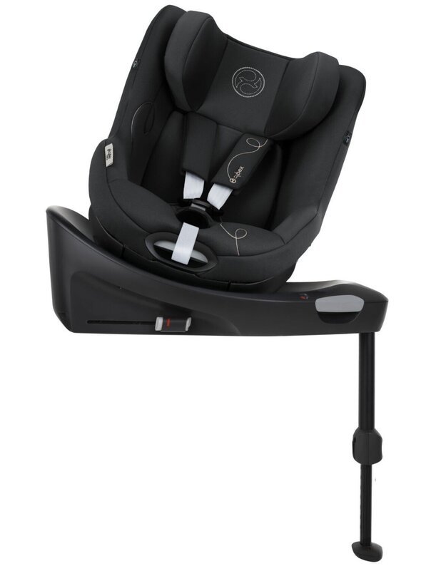 Autokėdutė Cybex Sirona Gi i-Size Moon Black, juoda