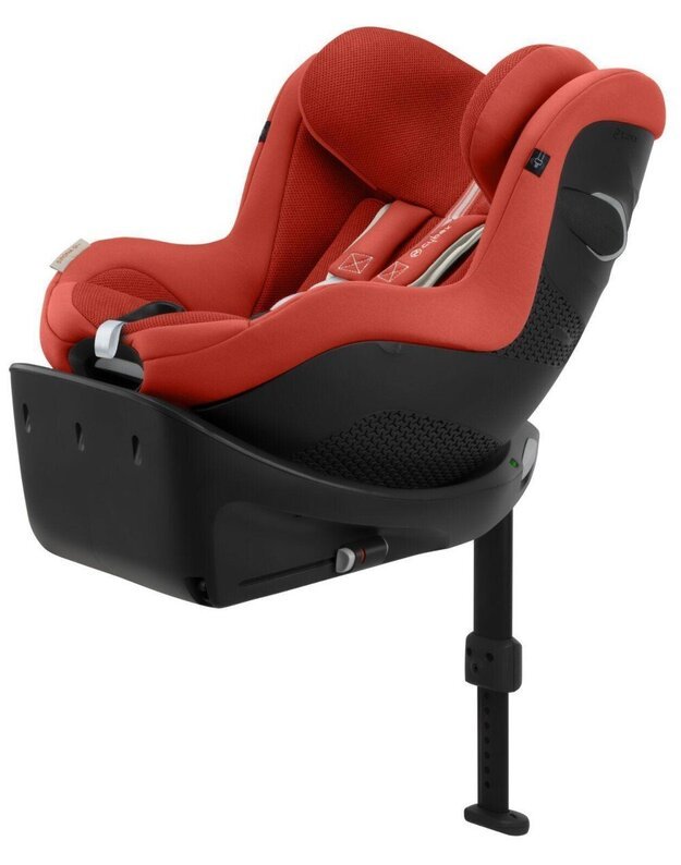 Autokėdutė Cybex Sirona Gi i-Size PLUS Hibiscus Red, raudona