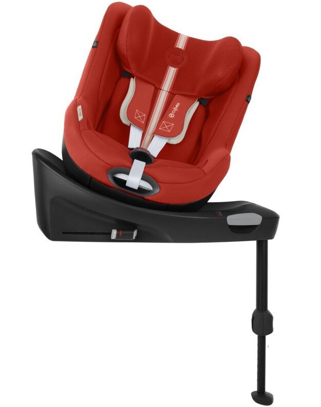 Autokėdutė Cybex Sirona Gi i-Size PLUS Hibiscus Red, raudona