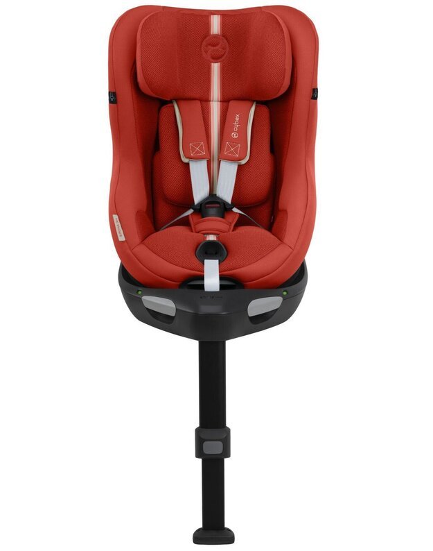 Autokėdutė Cybex Sirona Gi i-Size PLUS Hibiscus Red, raudona