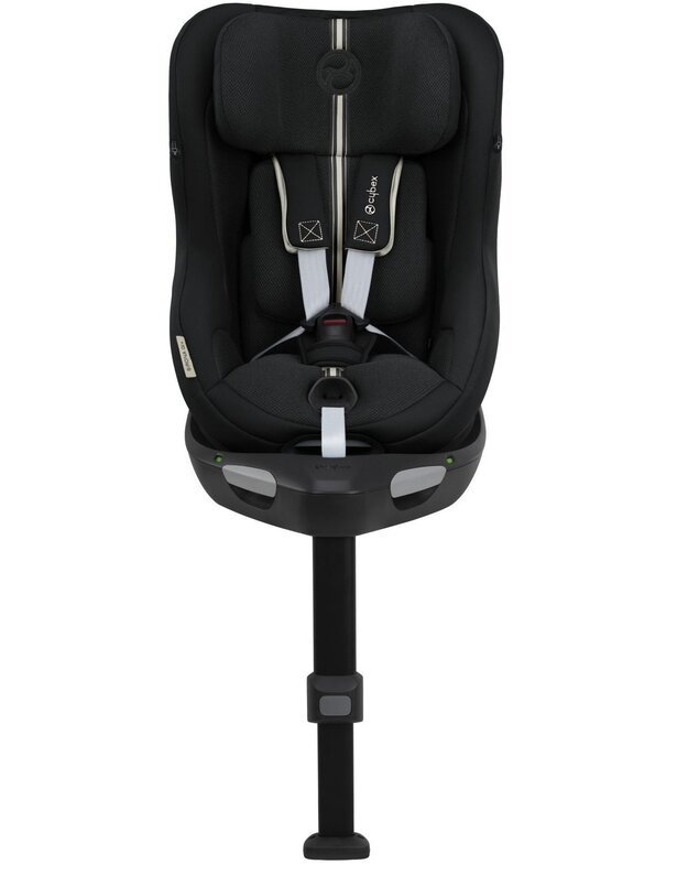 Autokėdutė Cybex Sirona Gi i-Size PLUS Moon Black, juoda