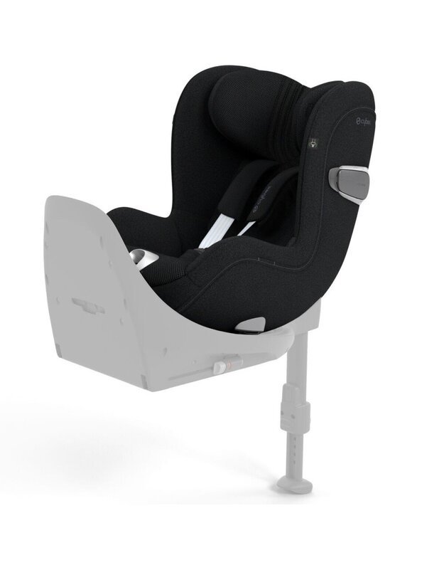 Autokėdutė Cybex Sirona T i-Size Plus Sepia Black, juoda