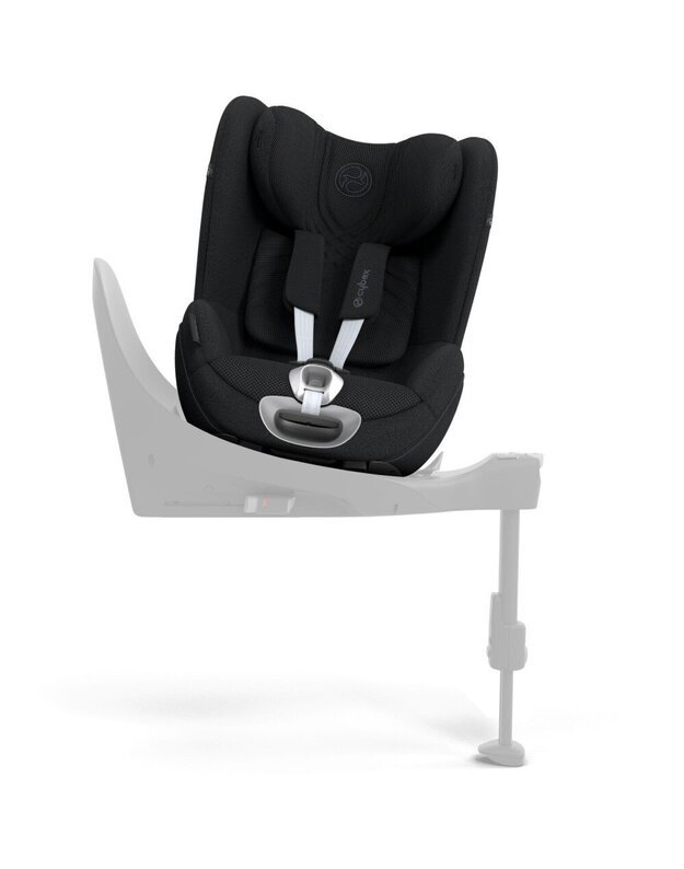 Autokėdutė Cybex Sirona T i-Size Plus Sepia Black, juoda