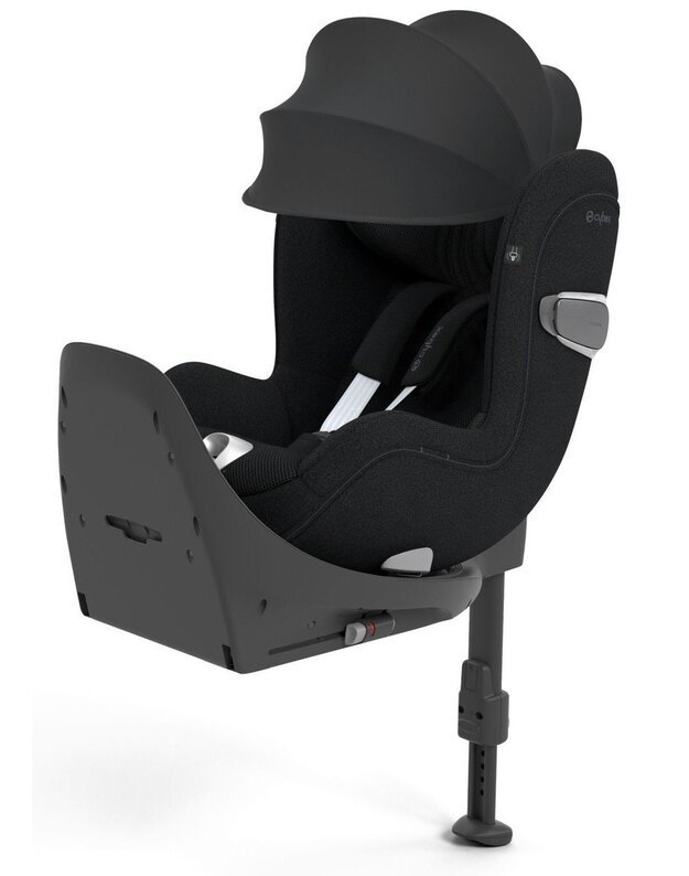 Autokėdutė Cybex Sirona T i-Size Plus Sepia Black, juoda