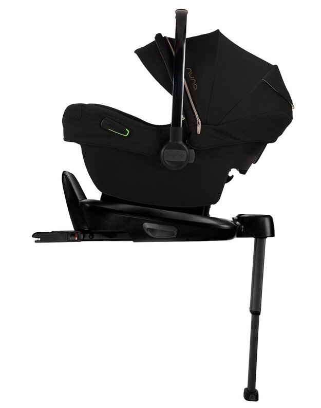 Vežimėlio Nuna Demi Grow Riveted komplektas 3in1, juodasaviete.eu