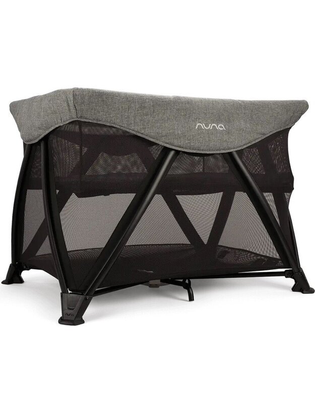 Maniežas-lovytė Nuna Sena Aire Travel Cot Charcoal