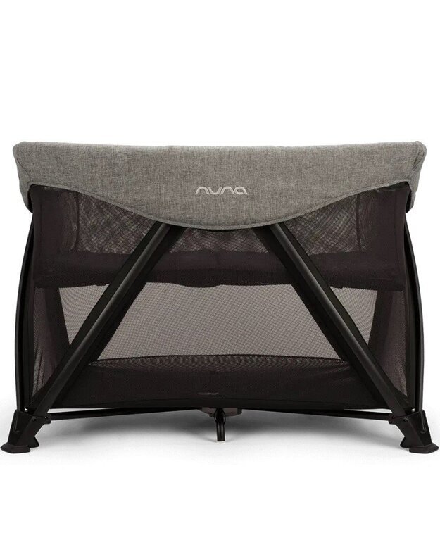 Maniežas-lovytė Nuna Sena Aire Travel Cot Charcoal