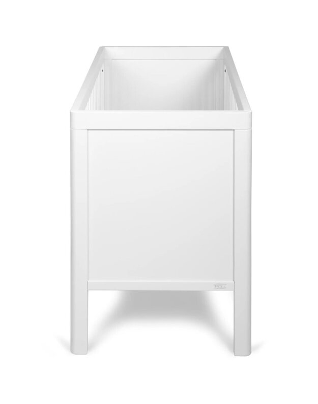 TROLL wooden cot Lukas, white