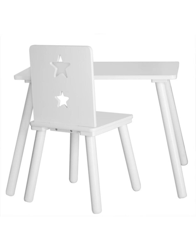 Kid's Concept vaikiškas stalas Star, baltas