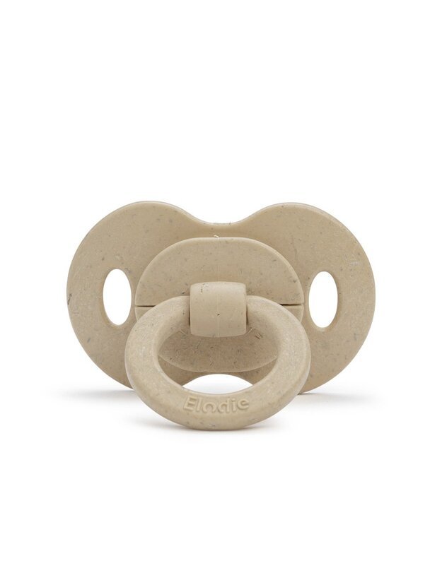 Elodie Details bambukinis čiulptukas Pure Khaki, chaki spalvos