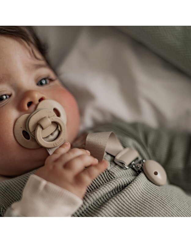 Elodie Details bambukinis čiulptukas Pure Khaki, chaki spalvos 1