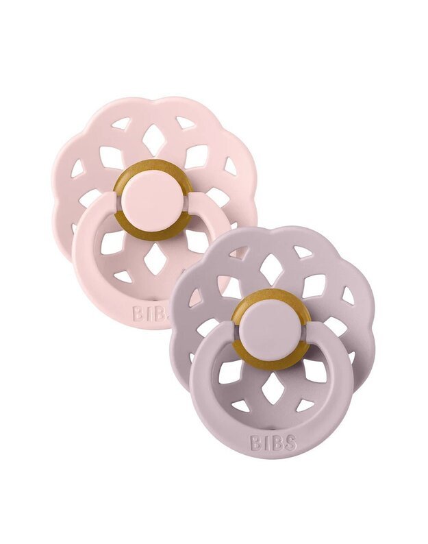 BIBS Boheme pacifiers Blossom / Dusky Lilac, 2 pk, various sizes
