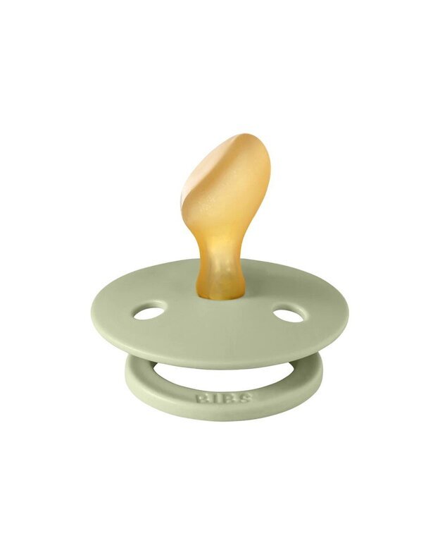 BIBS Colour pacifiers Ivory / Sage (anatomic), 2 pk, various sizes