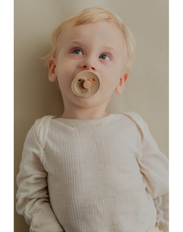 BIBS Colour pacifiers Vanilla / Cornflower 0-6 months, 2 pk
