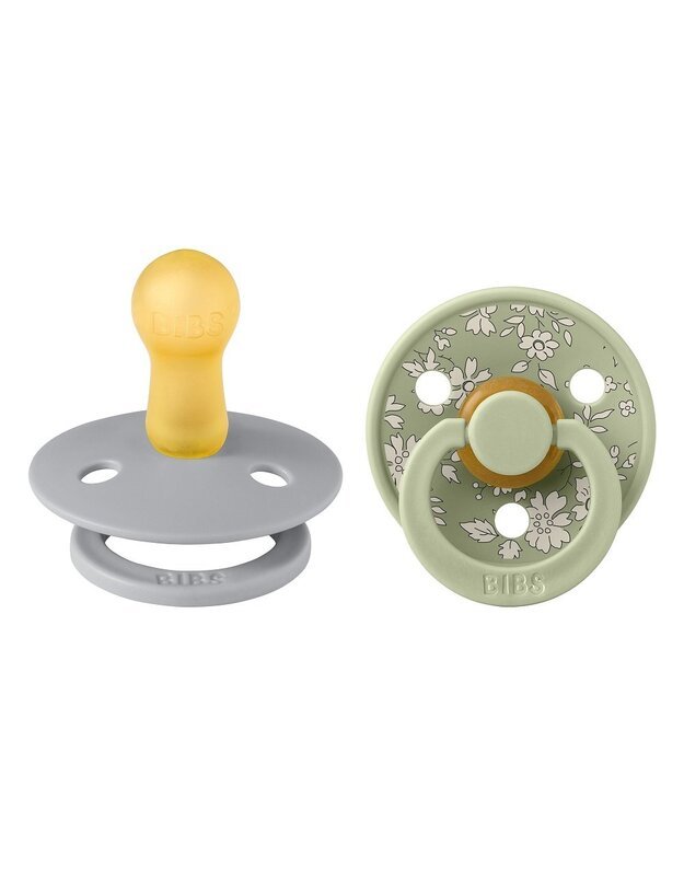 BIBS x Liberty Color pacifiers Capel Sage mix, 2 pk, various sizes