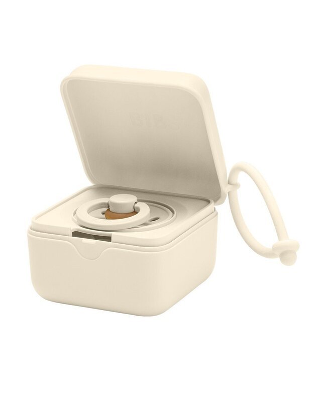 BIBS pacifier storage (sterilization) box Ivory