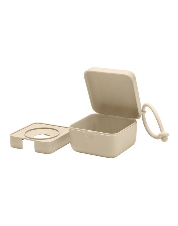 BIBS pacifier storage (sterilization) box Vanilla, vanilla color