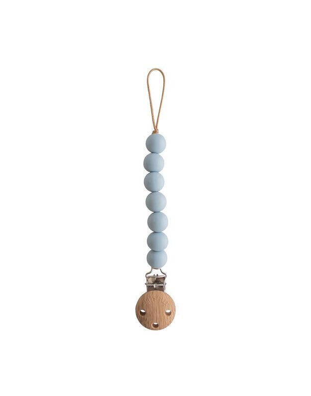 Mushie Pacifier Clips Halo Cloud