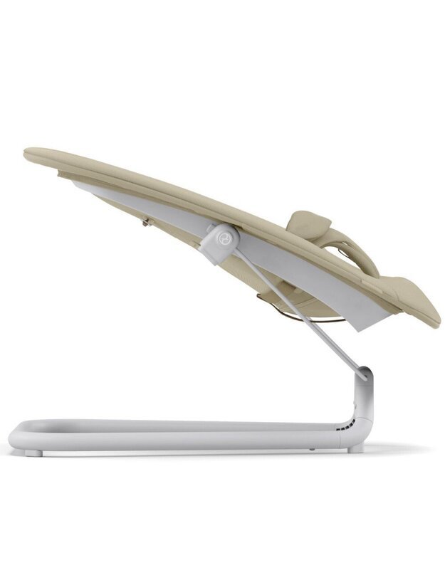 Cybex gultukas Lemo Bouncer Sand White, smėlio spalvos