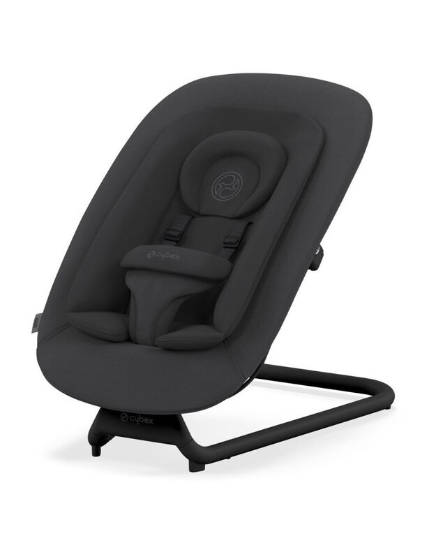 Cybex gultukas Lemo Bouncer Stunning Black, juodas