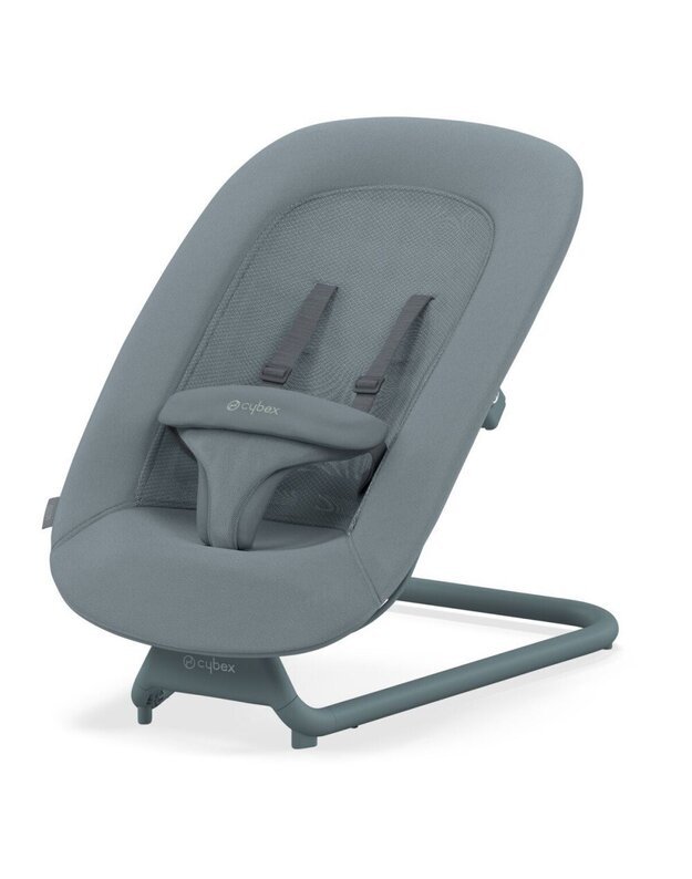 Cybex gultukas Lemo Bouncer Stone Blue, mėlynas