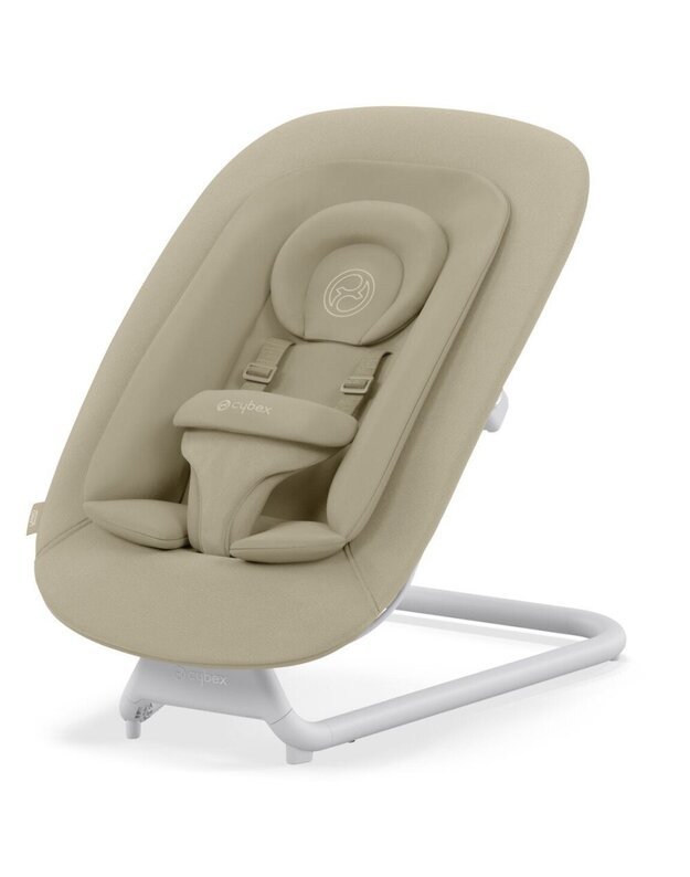 Cybex gultukas Lemo Bouncer Sand White, smėlio spalvos