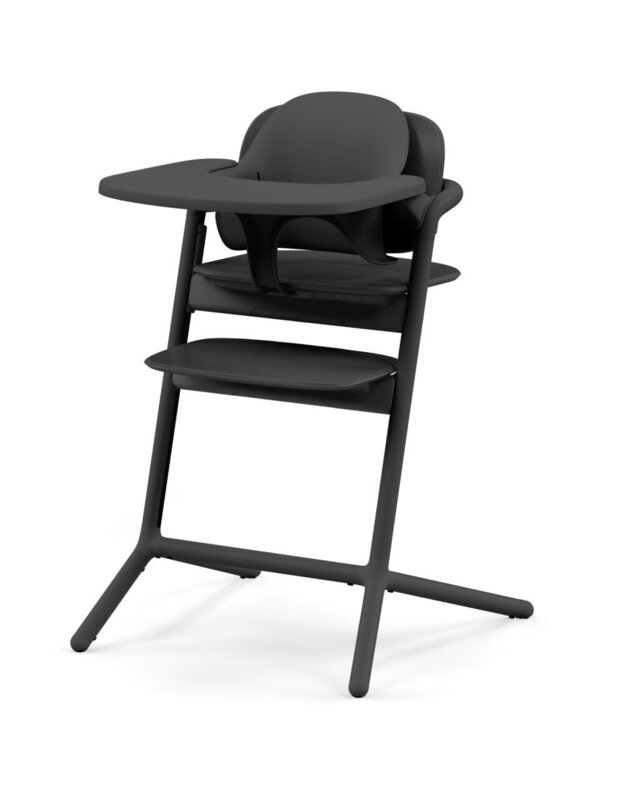 Maitinimo kėdutė Cybex Lemo 3in1 Set Stunning Black, juoda
