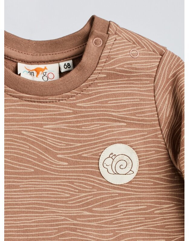 CAN GO vaikiškas džemperis Snails 297